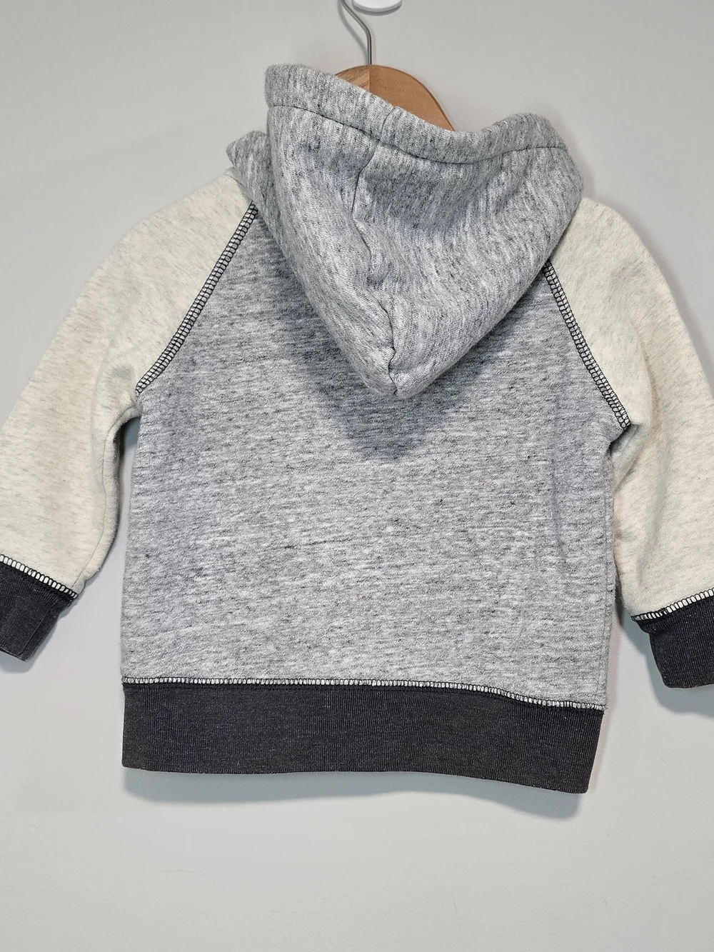 GAP Kids Grey Hooded Zip Sweatshirt